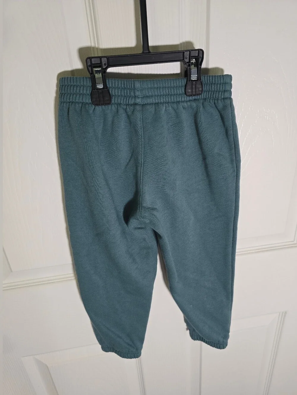 Adidas Kids Boy Teal Green Elastic Waist Sweat Pants 4T
